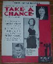 You're an Old Smoothie From Take a Chance Starring Ethel Merman 1932 Sheet Music