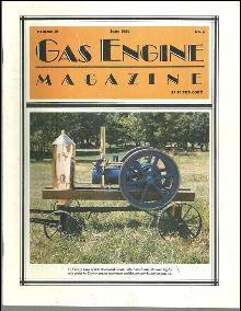 Gas Engine Magazine June 1985 Dayton Engine Restoration on Cover