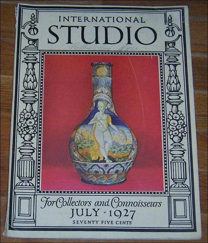 International Studio Associated with Connoisseur Magazine July 1927 Rockingham