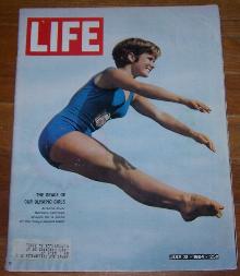 Life Magazine July 31, 1964 Barbara Talmage Olympic Diver on cover