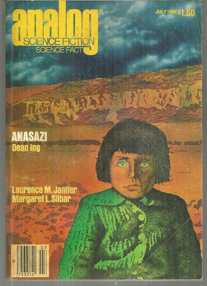 Analog Science Fiction Science Fact Magazine July 1980 Anasazi by Dean Ing
