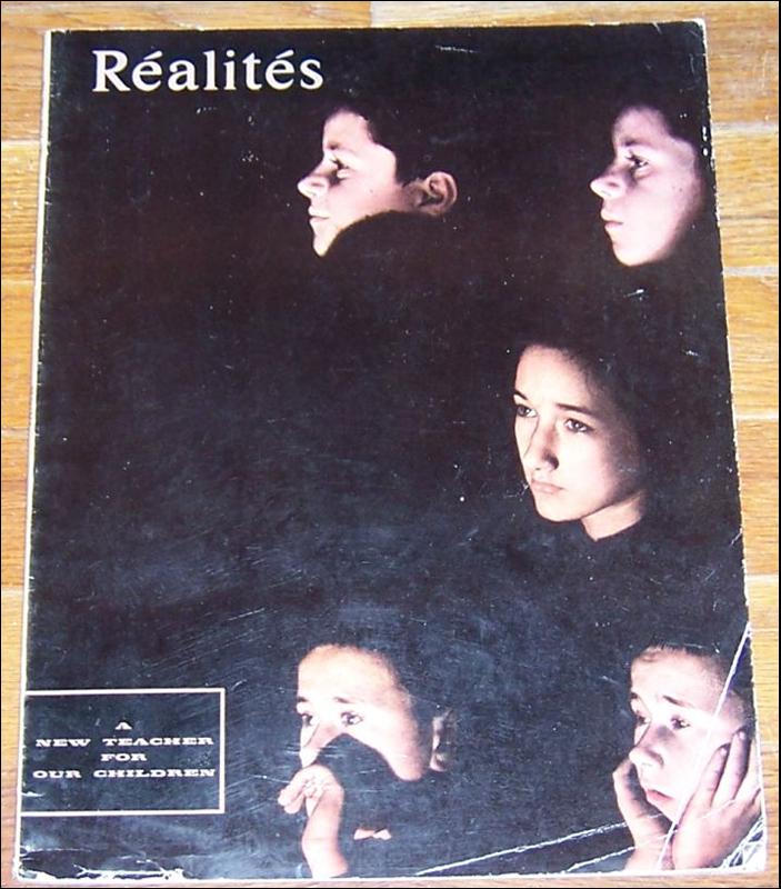 Realites Magazine July 1963 TV A New Teacher For Our Children on the Cover