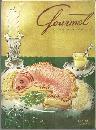 Gourmet Magazine July 1954 Salmon Mousse on Cover