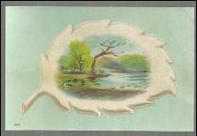 Victorian Trade Card for Grobecker's Fever and Ague Pills With Leafy Scene