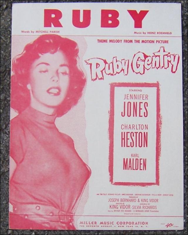 Ruby Theme Melody from the Motion Picture Ruby Gentry starring Jennifer Jones