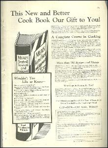 1932 Good Housekeeping Advertisment Meals Tested, Tasted and Approved Cook Book