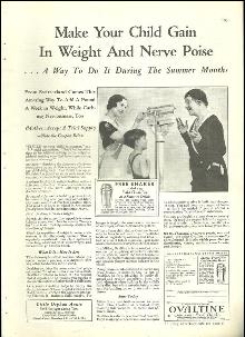 1932 Good Housekeeping Magazine Advertisment for Ovaltine For Child Growth