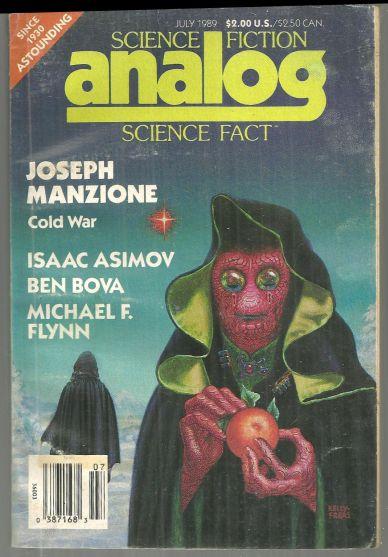 Analog Science Fiction Science Fact Magazine July 1989 The Mad Scientist Asimov