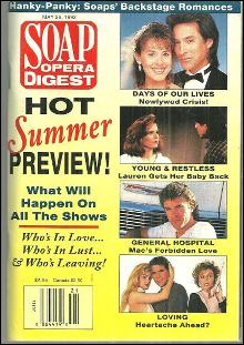 Soap Opera Digest Magazine May 26, 1992 Hot Summer Preview on the Cover