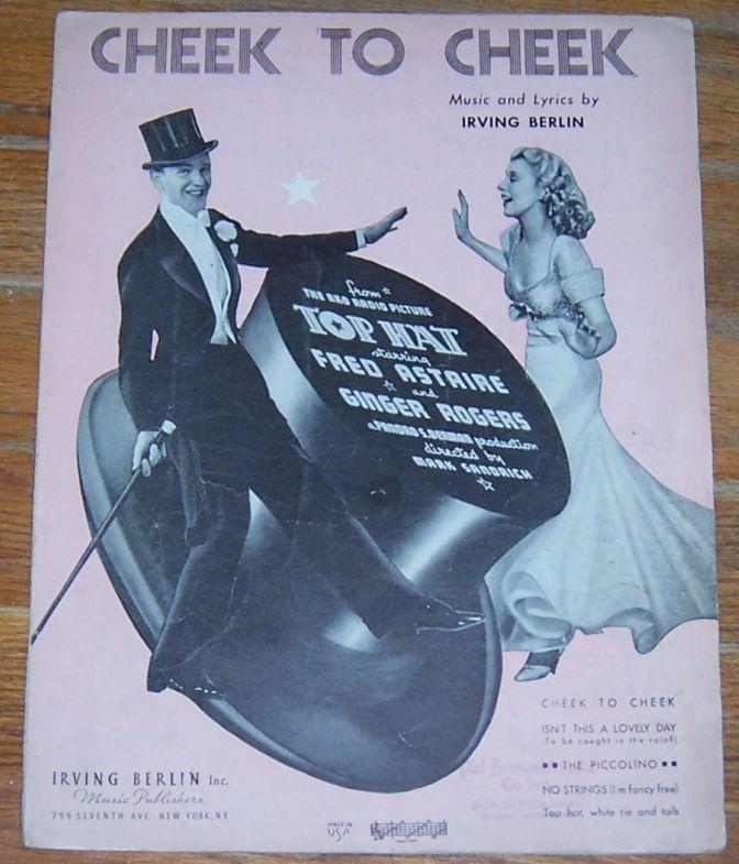 Cheek to Cheek From Top Hat starring Ginger Rogers and Fred Astaire 1935 Music