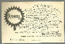 Victorian Trade Card for Sapanule With Courting Couple in Garden Shot by Cupid