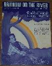 Rainbow on the Rainbow on the River Sung by Bobby Breen 1936 Movie Sheet Music