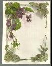 Victorian Trade Card for Spitz Bros. And Mork Clothing with Violets
