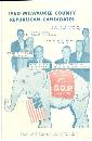 G. O. P. Victory March 1960 Milwaukee County Republican Party Sheet Music