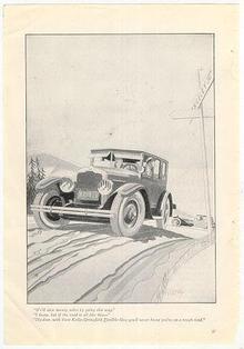 Kelly-Springfield Flexible Tires 1926 Advertisement