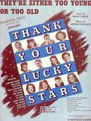 They're Either Too Young or Too Old 1943 Sheet Music