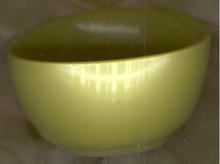Hazel Atlas Ovide Chartreuse Cereal Bowl