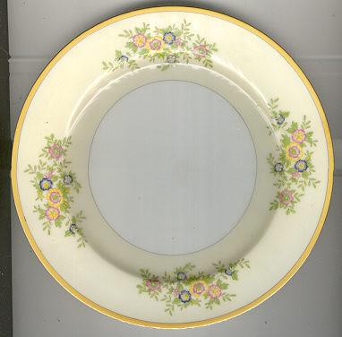 Made in Japan Small Plate with Yellow Flowers