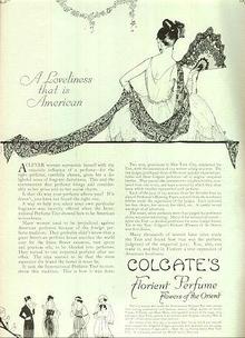 Colgate's Florient Perfume 1921 Advertisement
