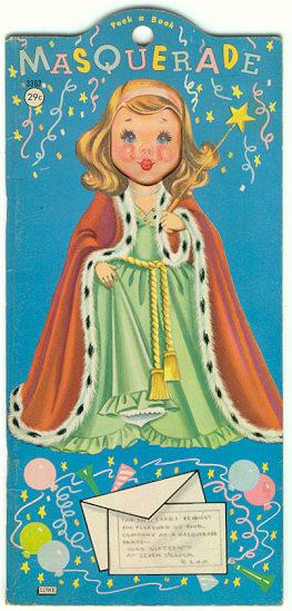 Masquerade Peek A Book 1961 Picture Book