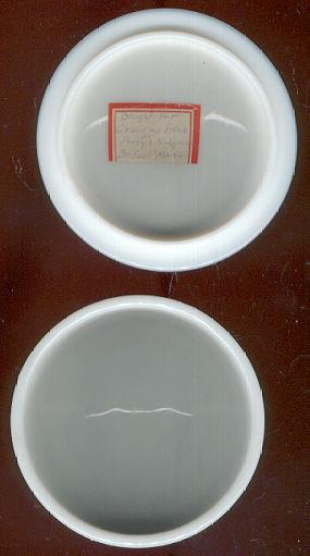 Milk Glass Covered Compote Star Design