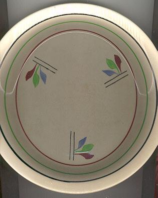 Royal Ceramic Handpainted Pie Plate