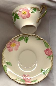 Franciscan Desert Rose Cup and Saucer