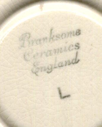 Branksome Ceramics England Cup and Saucer