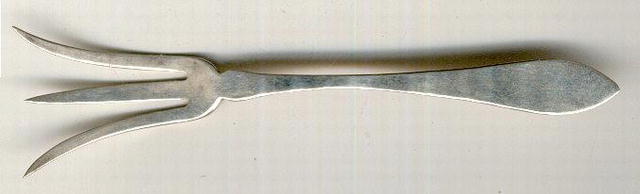 Sterling Silver Lemon Fork