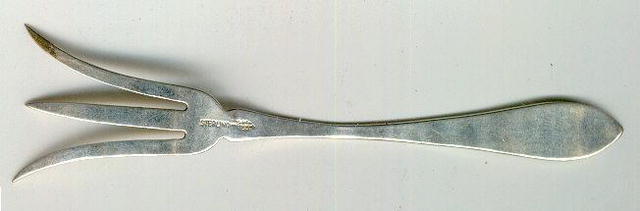 Sterling Silver Lemon Fork