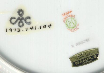 Noritake China Sedan Dinner Plate