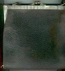 Leather Purse with Floral German Silver Clasp