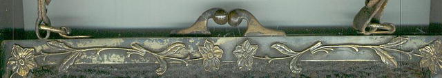 Leather Purse with Floral German Silver Clasp