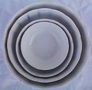 Set of 4 Blue and White German Pottery Nesting