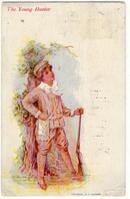 The Young Hunter 1907 CF Gunther Postcard