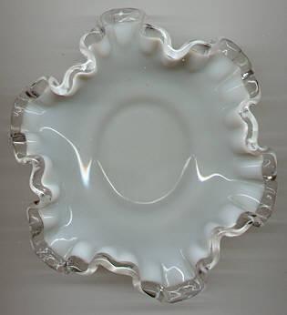 Fenton Silver Crest Nut Dish