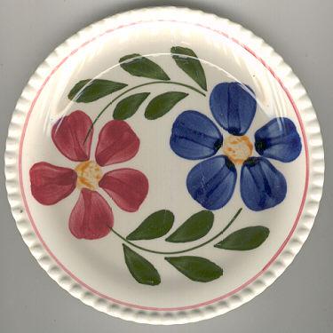 Colette Handpainted Small Plate With Flowers