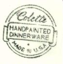 Colette Handpainted Small Plate With Flowers