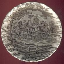 Myott Staffordshire Royal Mail Berry Bowl