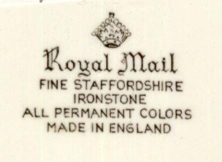 Myott Staffordshire Royal Mail Berry Bowl