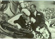 Dutch Postcard of Royal Procession in 1962