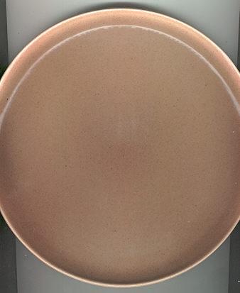 Russel Wright Steubenville Coral Dinner Plate
