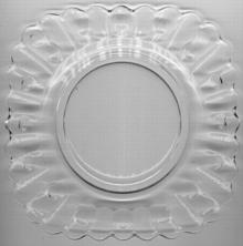 Heisey Old Sandwich Small Square Plate