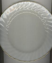 Fire King Golden Shell Dinner Plate
