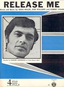 Release Me Recorded by Engelbert Humperdinck 1954 Sheet Music