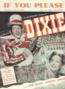 Bing Crosby Sings If You Please to Dorothy Lamour in Dixie 1943 Sheet Music