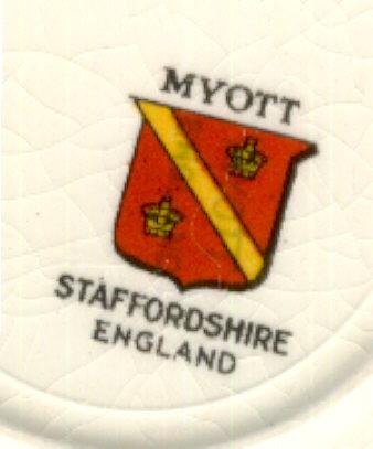Myott Staffordshire Elegance Cup and Saucer