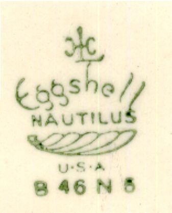 Homer Laughlin Eggshell Nautilus Berry Bowl