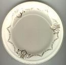 Knowles Small Plate with Golden Garland Edge