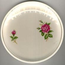 Paden City Pottery Pink Roses Small Plate